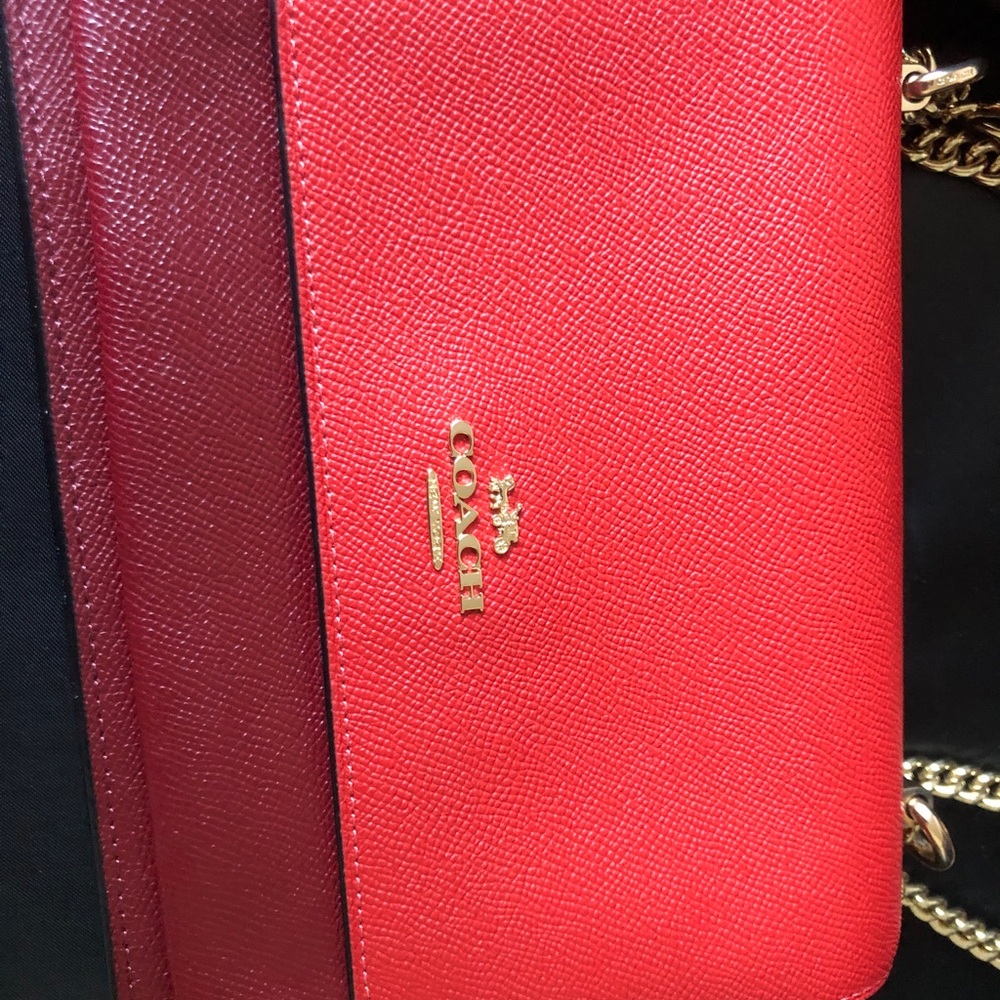 Coach leather crossbody - Picture 2 of 7